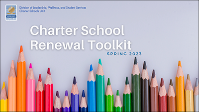 Charter School Renewal Toolkit Document Cover