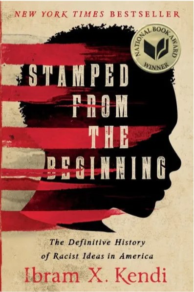 Stamped from the Beginning by Ibram X. Kendi Book Cover