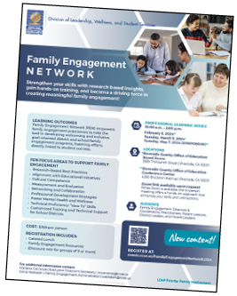 Family Engagement Network Flyer