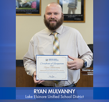 Ryan Mulvanny. Lake Elsinore Unified School District