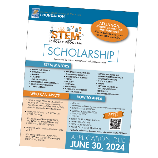 2024 STEM Scholarship