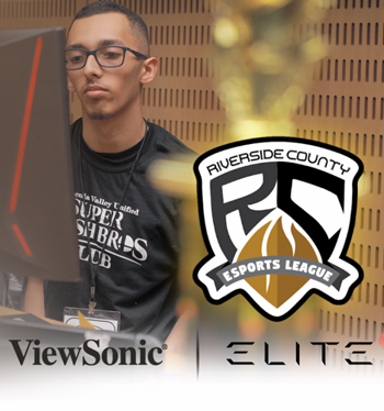 Riverside County eSports League ViewSonic Elite Scholarship image