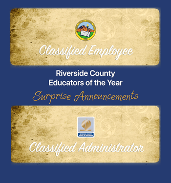 Alvord Unified Classified Employee - Riverside County Educators of the Year Surprise Announcements - Classified Administrator