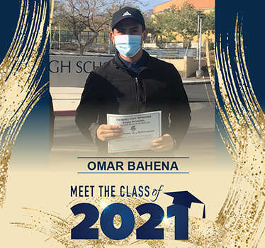 Class of 2021 Omar Bahena