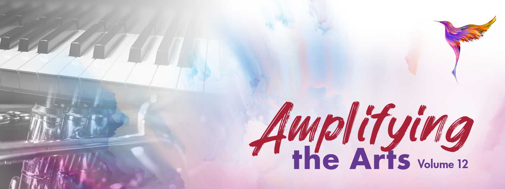 Amplifying the Arts, Volume 12 Web Banner