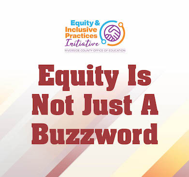 Equity is not just a buzzword