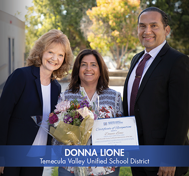 Donna Lione, Temecula Valley Unified School District
