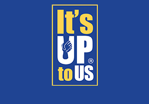 Its Up To Us logo