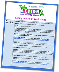 Family Workshops Flyer