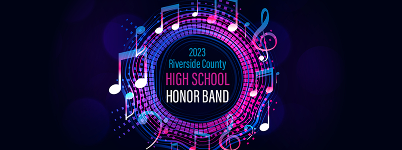 2022-2023 Riverside County Honor Band